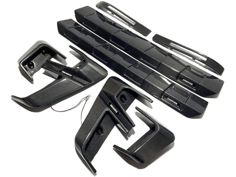 Carbon Fiber Brabus Widestar Exterior Trim Body Kit for Mercedes-Benz G-Class W463A